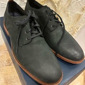 Cole Haan Black Leather Oxford Lace Up Shoes Leather Size 12